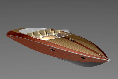 Глиссирующий скоростной катер KS-900