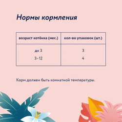Florida (Флорида) влажный корм (пауч) для котят, кусочки с индейкой и тыквой в желе 85 г
