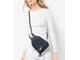 Рюкзак Michael Kors Rhea стеганый синего цвета
