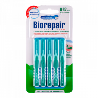 Межзубные ершики стандартные цилиндрические 0,82 мм, Interdental Brush Regular, Biorepair, 5 шт.