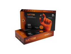 Ультрапрочные нитриловые перчатки с текстурой JETA SAFETY 050NATRIX-OR (50 шт.)