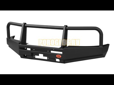 Передний силовой бампер серии Туризм на Mitsubishi L200 IV 2006-2014 (02.030.01)