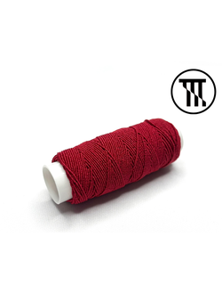 Нитка-резинка, цв. Темно-красный
