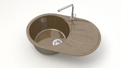 Мойка КАСАНДРА  Z110 Granit  MARRBAXX (в комплекте: фреза, сифон и герметик)