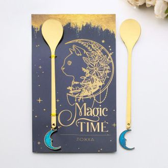 Ложка с подвесом &quot;Magic time&quot;, 2,7 х 14, 8 см