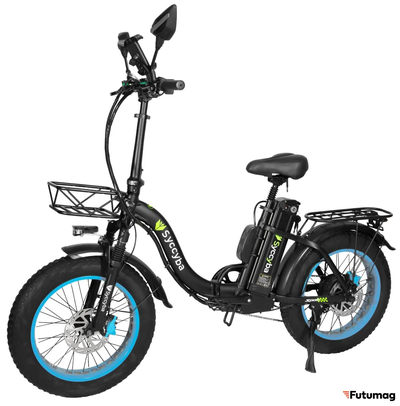 Электровелосипед SYCCYBA F11 синий