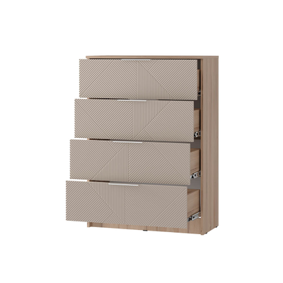 Эмилия КМ-02 комод Дуб смоки/Айриш (MF03)