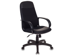 Кресло руководителя Бюрократ CH-808, LBL+TW-11 черный искусст.кожа, сетка