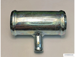 Трубка тройник 38х14х38мм металл угол 90 гр.цена за 1 шт.