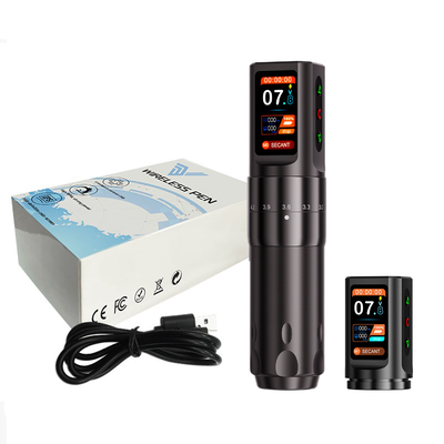 Беспроводная тату машинка BRONC V80 Strokes 2.0 - 4.2mm X 2Power Black