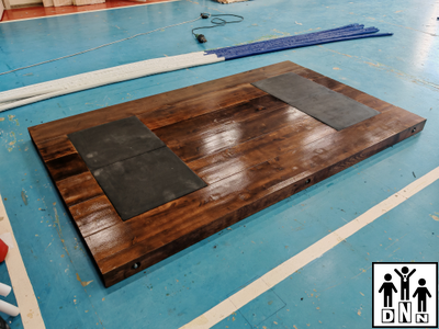 Помост тяжелоатлетический (для становой) с морением