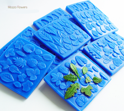 "Мини листики" силиконовый молд (вайнер)