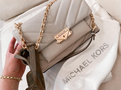 Сумка MICHAEL KORS (Майкл Корс) CECE через плечо пудровая