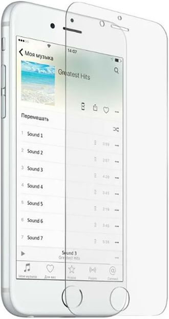 Защитное стекло Perfeo 2.5D для iPhone 6/6S