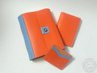 ежедневник ручной работы, подарок руководителю, блокнот из кожи, аксессуары из натуральной кожи