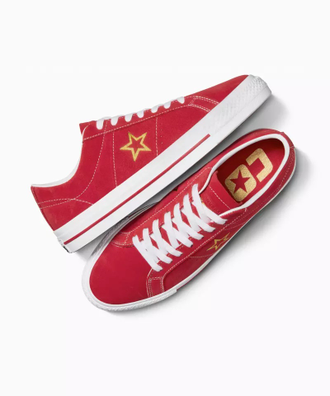 Converse One Star Pro Suede Ox Varsity Red Moscow converse