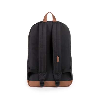 Рюкзак Herschel Pop Quiz Black/Tan Synthetic Leather