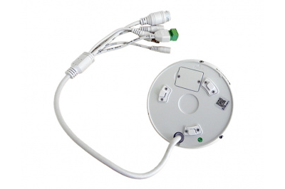 CO-RF51P уличная панорамная IP видеокамера с объективом рыбий глаз (Fisheye), встроенный микрофон и DVR, Full HD  5Мп (RXCamview)