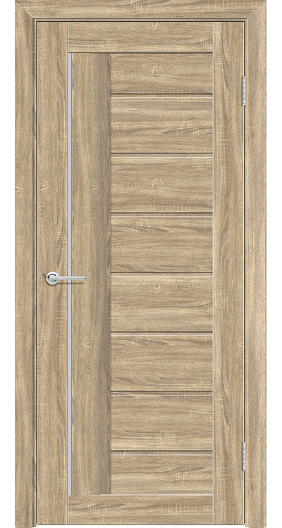 Экостиль 17 дуб сонома, глухое полотно