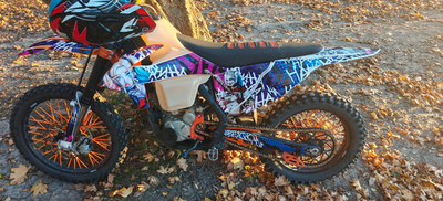 Наклейки на мотоцикл KTM 250 300 450 2020 екатеринбург мотонаклейкару мотопленка рф ктм ktm sx sfx