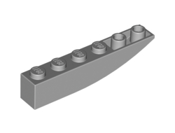 Slope, Curved 6 x 1 Inverted, Light Bluish Gray (42023 / 4211731 / 6132260)