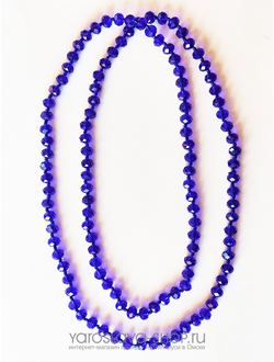 Б-164. Бусы синие