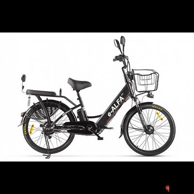 Велогибрид GREEN CITY e-ALFA new черный
