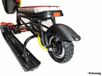 Электрический снегокат NIKA Черный