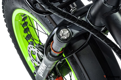 Электровелосипед Minako F11 Dual Салатовый