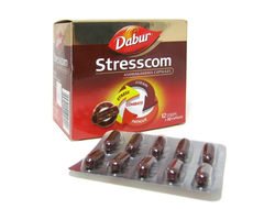 Стресском для укрепления нервной системы (Stresscom) Dabur, 120 капсул