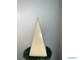 Свеча белая Пирамида (до 10ч. горения).