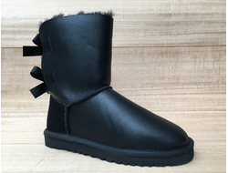 UGG Australia Черные с бантиками (36-40) Арт. 011F