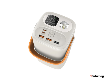 Повербанк GREENOE Portable Power Bank 60000mah 100w White