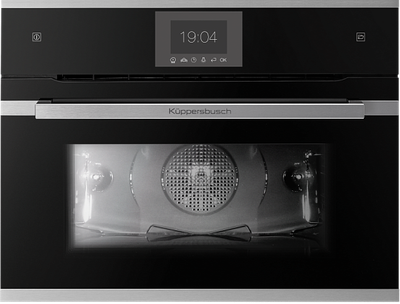 Компактный духовой шкаф с паром Kuppersbusch CBD 6550.0 S1 Stainless steel