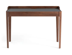 Стол письменный из орехового дерева/линолеума Junius дизайн Э. Галлины купить в Алуште