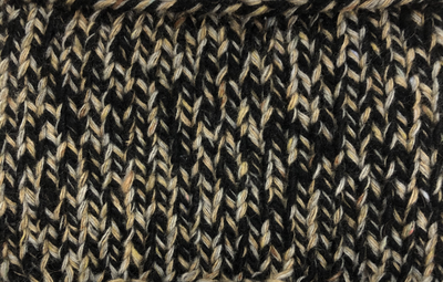 FILATI BIAGIOLI MODESTO NORDICO 100% кашемир 170 м в 100 граммах цв. 506759 чёрно-бежевый-светло-синий