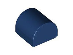 Slope, Curved 1 x 1 x 2/3 Double, Dark Blue (49307 6403899 6554228)