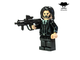 Конструктор фигурка наемного убийцы, Джон Уик, оружие совместимо с Лего