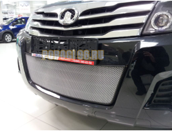 Защита радиатора Great Wall Hover H3 2010-2014 chrome