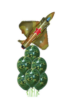 Композиция шаров "Истребитель"