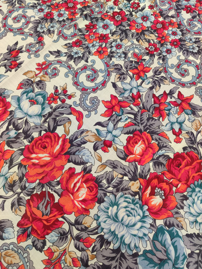 Павловопосадский платок Утомлённое солнце 511-0