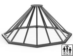 Велопарковка Пирамида