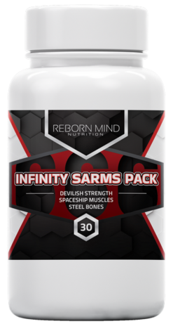 INFINITY SARM STACK (Ligandrol 6mg, Radarine 6mg, Ibutamoren - 6mg) от REBORN MIND NUTRITION