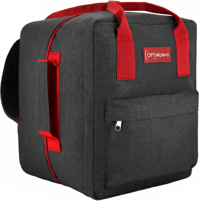 Рюкзак Сумка Чемодан ручная кладь 36x30x27 Optimum Pobeda RL, темно-серый