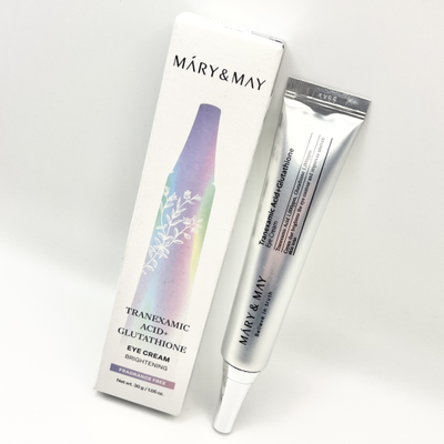 [Mary&May] Осветляющий крем для кожи вокруг глаз. Tranexamic Acid Glutathion Eye Cream, 30 гр