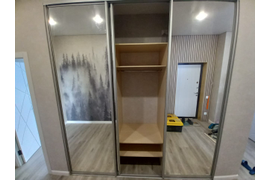 Шкаф купе зеркальный