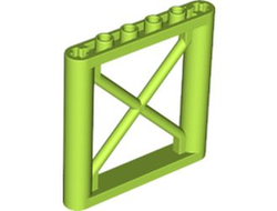Support 1 x 6 x 5 Girder Rectangular, Lime (64448 / 6353462)