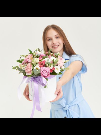 Шляпная коробка Rose&amp;White