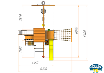 Детский игровой комплекс «Калифорния»