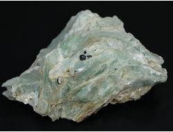 Тальк зеленый (благородный) необработанный, Урал, Шабры (105*78*43 мм, 318 г) №20569